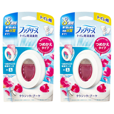 P&G 風倍清 廁所芳香消臭劑 鬱金花香 (6.3ml/個) 廁所除臭、空氣清新 持久散發鬱金花香, 2個