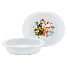 Skater 銀離子寬口塑膠盤, 1個, 汪汪隊