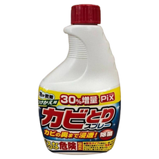 Lion Chemical 獅子化學 Pix 浴廁用泡沫清潔噴霧 大容量補充瓶, 520g, 4瓶