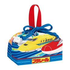 Skater 束口式便當袋收納袋, 1個, Plarail