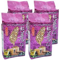 二林鎮農會 紅薏仁粒 450g 台灣特產, 4包