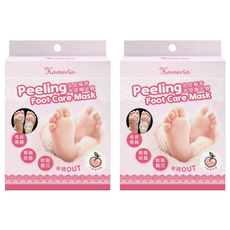 Kameria 足足稱奇去皮嫩足膜 軟化足部角質 保濕滋養足部, 17ml, 2片, 4盒