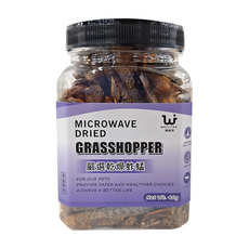 WEIYITER 維益特 台灣公司貨 嚴選乾燥蚱蜢 爬蟲適用, 40g, 1罐