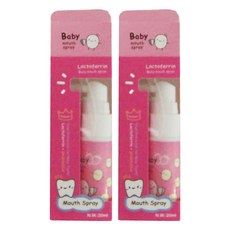 KU.KU Duckbill 酷咕鴨 寶寶乳鐵蛋白潔牙噴霧，添加木醣醇，食用級原料，全面口腔保護, 20ml, 2瓶