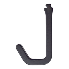 HAFELE 海福樂 廚房收納置物架掛勾 Set 5個 - 鋁合金, 消光黑色, 1盒