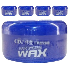 CDen 佧登 任意塑型髮蠟 自然, 適用中長髮造型, 135g, 5罐