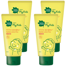 GREEN FINGER 綠手指 MyKids 兒童乳液 4-10歲適用, 260ml, 4條