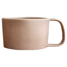 日本 美濃燒 普山窯 moment 馬克杯 陶瓷 200ml, 可可棕, 1個
