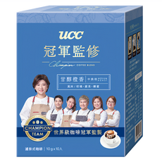 ucc 冠軍監修甘醇橙香濾掛式咖啡, 10g, 10包, 1盒