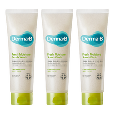 Derma B 清新保溼磨砂沐浴露 Fresh Moisture Scrub Wash, 250ml, 3條