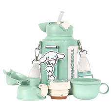 BEDDYBEAR 杯具熊 4葉草兒童保溫壺, 630ml, 1個, 頑皮大耳狗