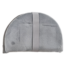 熊圓 攜帶式小刈包折疊坐墊, 灰色