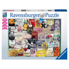 Ravensburger 維寶 拼圖, 紅酒標籤收藏, 1000片, 1盒