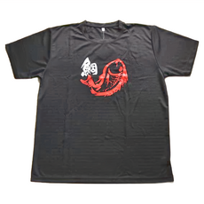 海釣 鯛 T恤 台灣製造 服飾, L, 黑色