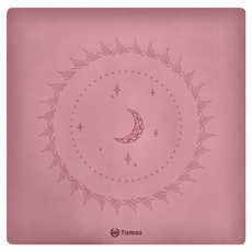 Tumaz 月熊 天然橡膠瑜珈墊, 腮紅粉, 1個