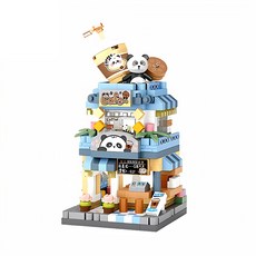 LOZ 8814 熊貓咖啡館, 1個