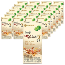 Yonsei 延世牛奶 杏仁和松子豆奶, 200mL, 48入