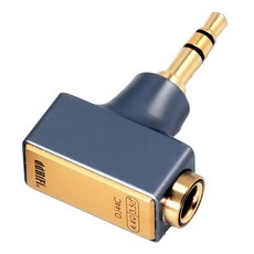 ddHiFi DJ44C Mark II 4.4mm平衡母轉3.5mm單端公轉接頭, 1個