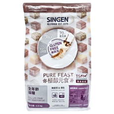 SINGEN 信元發育寶 鮮餉味舞食 全年齡貓糧, 雞肉, 1.5kg, 1袋