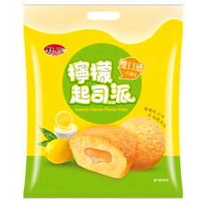 旺旺野川檸檬起司派 10包, 19g, 1袋