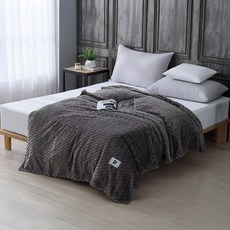 Ishur 伊舒爾 金龜絨暖暖被毯 奶昔灰 100%聚酯纖維, 200 x 150cm