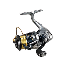 SHIMANO 21NASCI C2000SHG 捲線器, 黑色 + 金色, 1個
