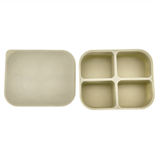 MODU'I BLUEMAMA 鉑金矽膠嬰兒副食品食物磚 二代 4格 (90ml x 4), 可冷凍耐低溫, 可熱水消毒, 可用洗碗機, 可微波, 清新綠, 1個