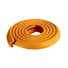 兒童防撞角防撞條 柔軟耐用 附雙面膠條, 木色, 1組