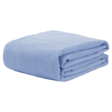 hiorie 日本桃雪 超大浴巾, 90x180公分 100%棉 - 藍色, 1條