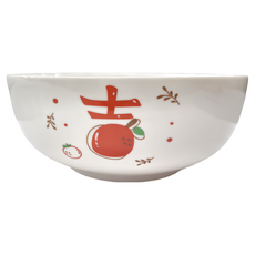 新食器 8吋湯碗, 大吉大利, 1個