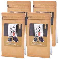 御復珍 黑米黑豆茶, 獨立包裝 飲用方便 高蛋白低油脂, 9g, 20包, 4袋