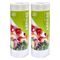 comet 捲筒型食物保鮮袋, M(25 x 35cm), 600張, 2個