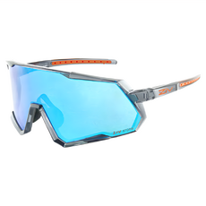 ZIV ARES 運動太陽眼鏡 178 亮透明灰，男女通用款，戶外運動跑步騎行登山適用，有效阻擋紫外線, 150.6 x 134.3 x 62.5mm, 1個