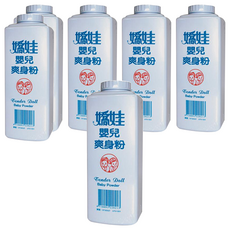 嬌娃 嬰兒爽身粉, 300g, 6瓶
