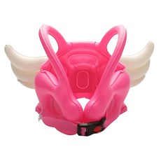 LEADER X 兒童加厚款造型浮力充氣背心, 36 x 25cm, 粉色天使翅膀, 1個