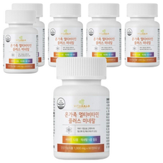 VITAHALO 全家綜合維他命+礦物質, 60錠, 1000mg, 6罐