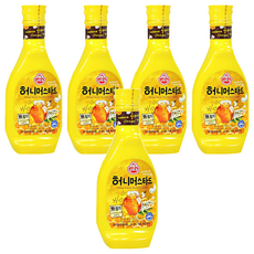 OTTOGI 不倒翁 蜂蜜芥末醬, 535g, 5瓶