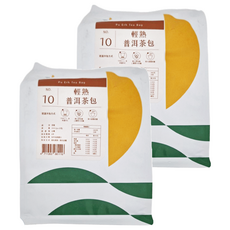 Teavoya 嘉柏茶業 輕熟普洱茶包, 24g, 25包, 2袋