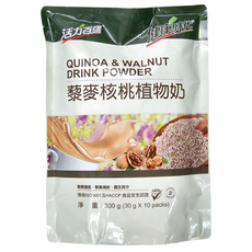 健康時代 藜麥核桃植物奶 有糖, 30g, 10包, 1袋