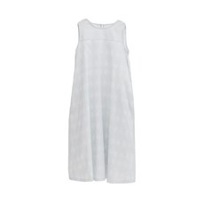 in Blooom 印花樂 拼接無袖背心長洋裝 M-L 玻璃海棠10號/澄淨灰