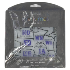 modern-twist 兒童餐墊 美國地圖, 1個