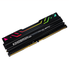 AITC 艾格 KINGSMAN RGB DDR4 3200 UDIMM 桌上型電競超頻記憶體 8G, 1個