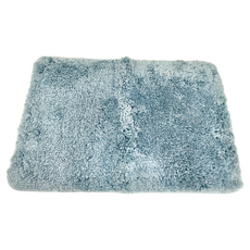 捷華 加厚毛絨地墊 60 x 40 x 3cm 靜謐藍 防滑吸水 柔軟舒適