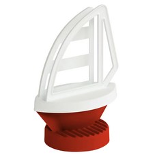 Hachiman Kasei 八幡化成 咖啡濾器 手沖濾杯, 帆船濾紙收納架 + 濾杯 Set, 耐熱100度C, 耐熱120度C, 1組