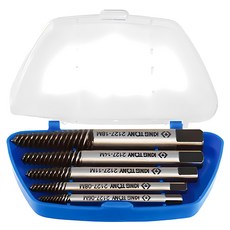 KING TONY 金統立 專業級工具五件式斷頭螺絲拔取用攻牙組, 1組