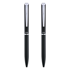 Pentel 飛龍文具 ENERGEL ES 極速鋼珠筆 BLP2005A-AT, 黑桿, 2支