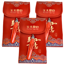 古典流蘇布藝紅包袋, 3個