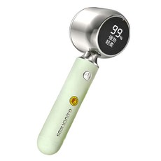 理享家 數位液晶顯示除毛球機 六葉旋風刀頭設計 快速去除毛球 簡約時尚 適用於各種衣物材質, 淺綠色