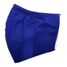 Osun 歐桑生活 防疫3D立體三層防水運動透氣布口罩 大人款 台灣製造, 寶藍色, 1片, 1入