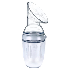 Haakaa 第三代成長型多功能真空吸力免手持集乳器 160ml/250ml 不含BPA, 灰色, 1個